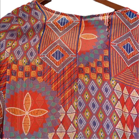 Altar’d State Geometric Designed Colorful Top - Picture 8 of 13